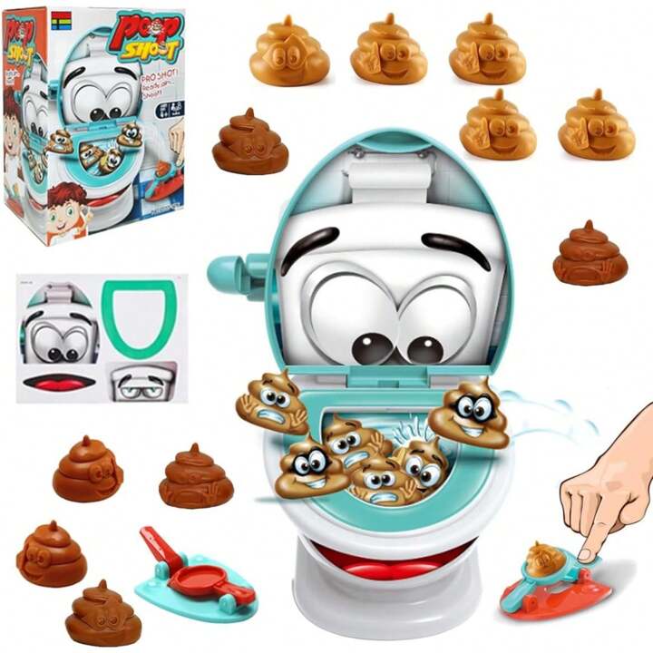 Skjuta-bajs-i-toaletten roligt Spel Skjuta-bajs-i-toaletten roligt Spel